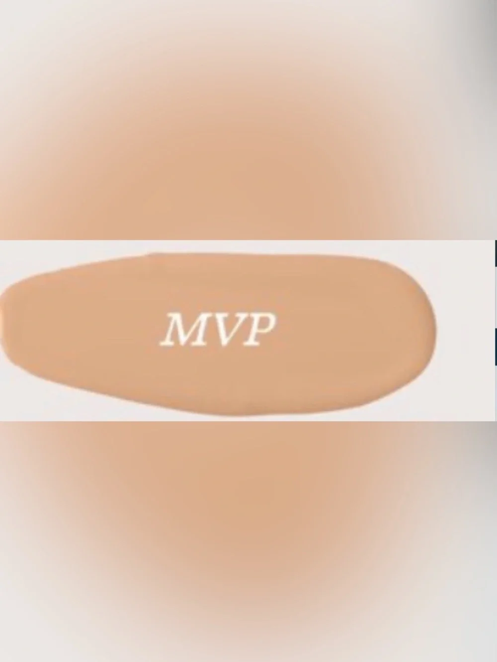 NIB Alleyoop Game Face Second Skin Concealer - Shade: MVP (Medium Tan)